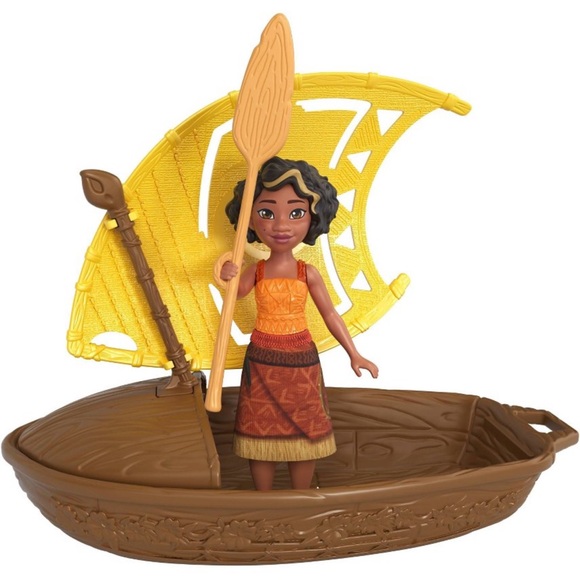 Disney Moana 2 Wayfinder Wonders with Surprise Small Doll, Canoe & Accessory - Picture 7 of 9